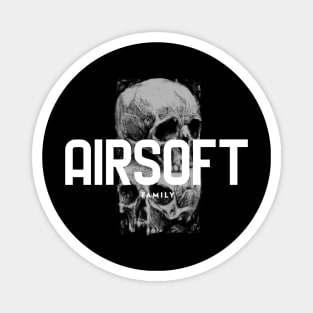 Airsoft Family - Skulls Magnet